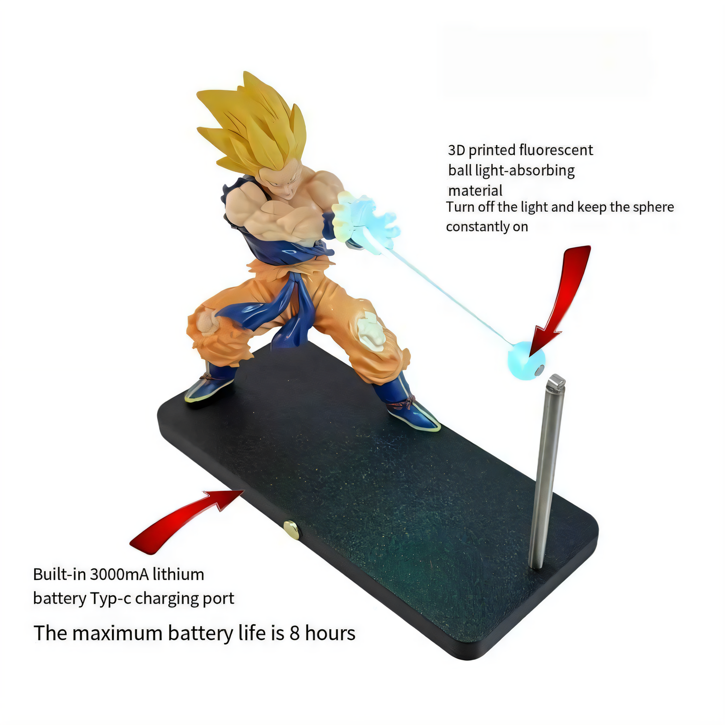 Son Goku Night Light